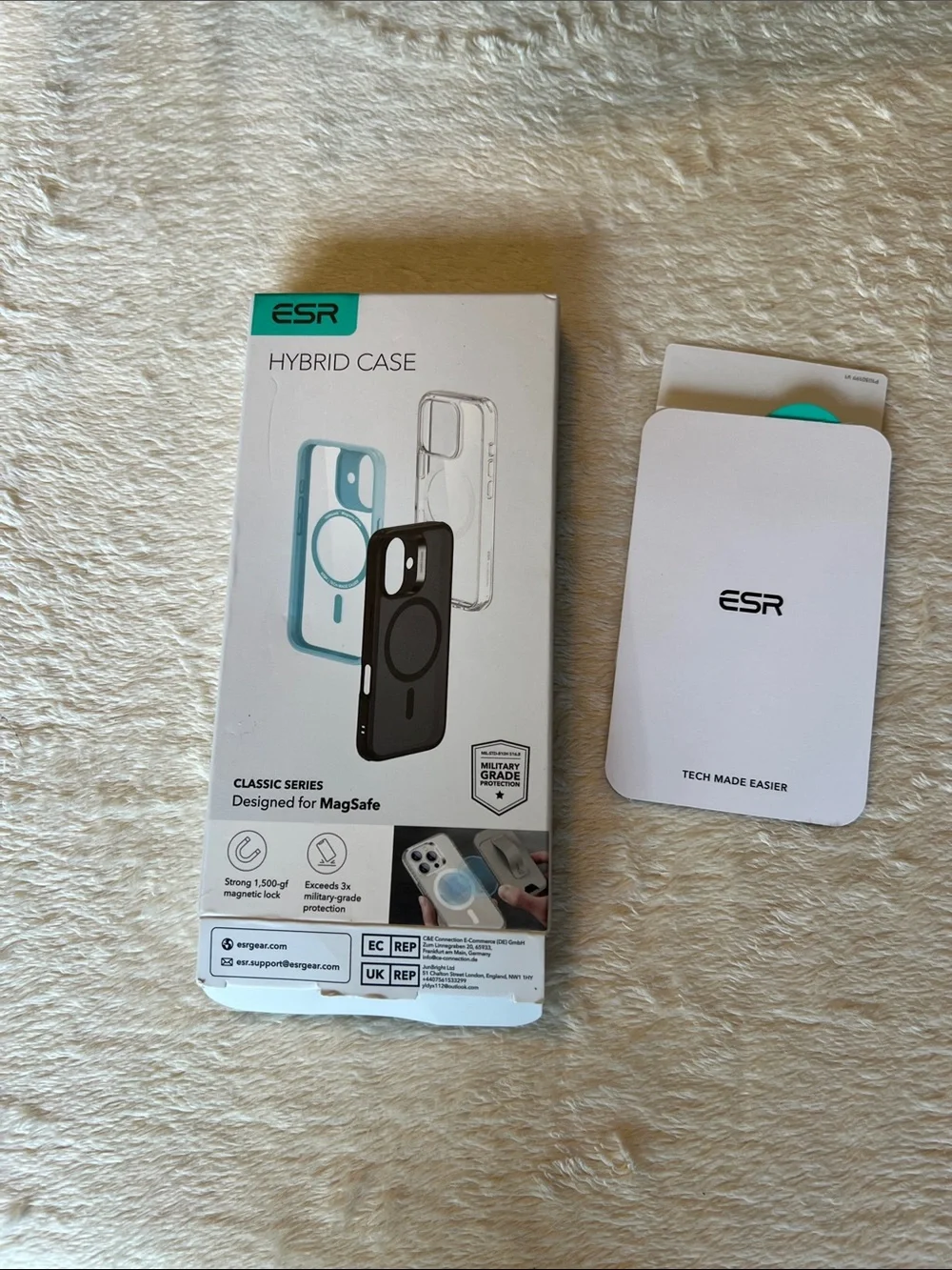 iPhone 16 Pro Clear and Frosted Magnetic Phone Case